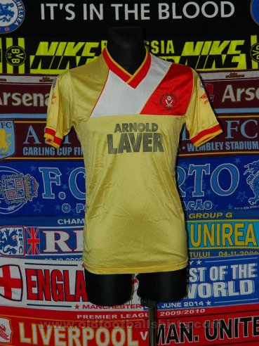 Sheffield United Away baju bolasepak 1986 - 1989