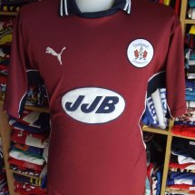 Kilmarnock Home football shirt 1999 - 2000 sponsored by JJB Sports