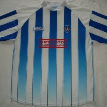 Kilmarnock Home football shirt 2005 - 2006 sponsored by First Stop Builders Merchants