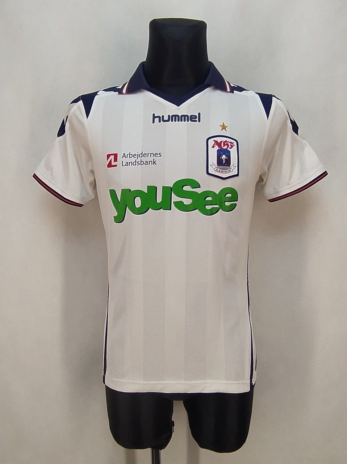 Maillot Domicile AGF Aarhus 2012-2013, Hummel, Manches Longues, Taille XL