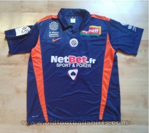 Montpellier  Home football shirt 2010 - 2011