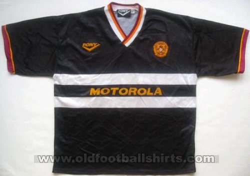 Motherwell Away football shirt 1995 - 1996