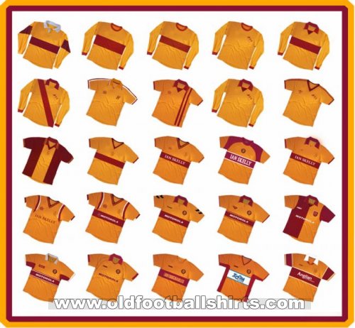 Motherwell Home חולצת כדורגל 1975 - 2007