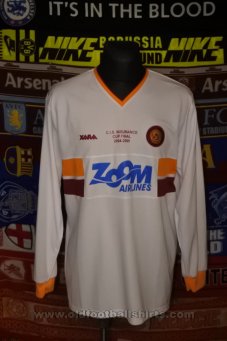 Motherwell Cup Shirt football shirt 2004 - 2005