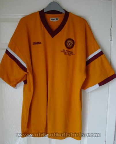 Motherwell Home camisa de futebol 2001 - 2002
