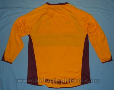 Motherwell Home football shirt 2007 - 2008