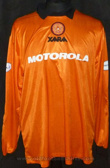 Motherwell Goalkeeper football shirt 1998 - 1999