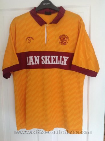 Motherwell Home futbol forması 1989 - 1990