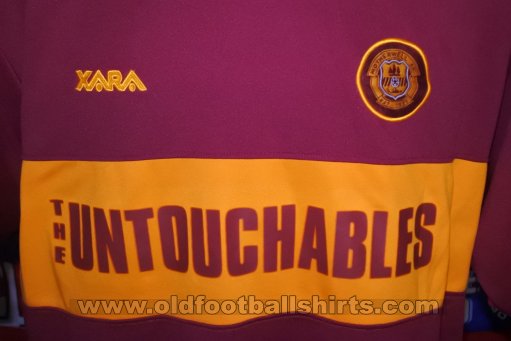 Motherwell Away football shirt 2002 - 2004