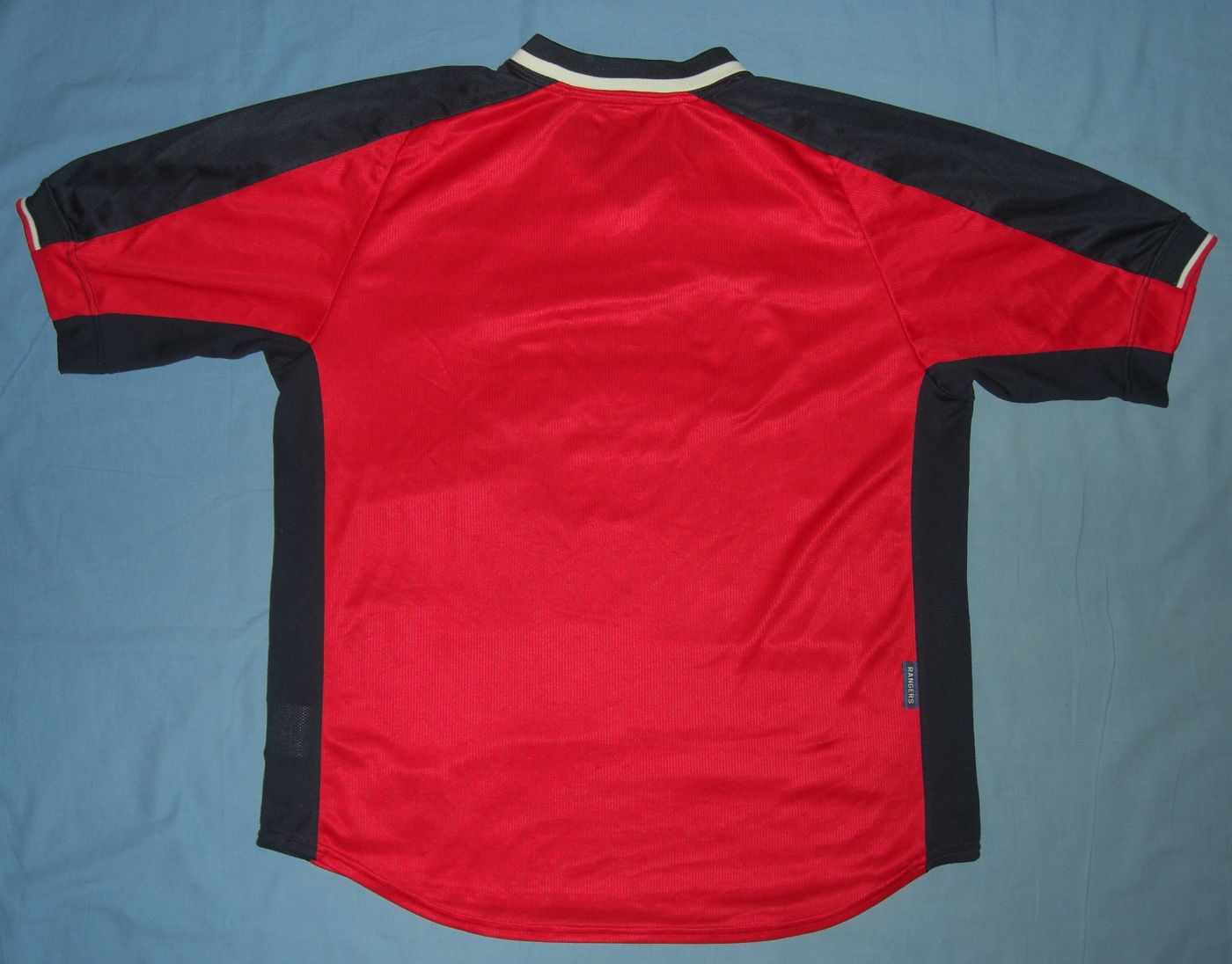 Rangers Away football shirt 1998 - 1999. Sponsored by McEwanâs