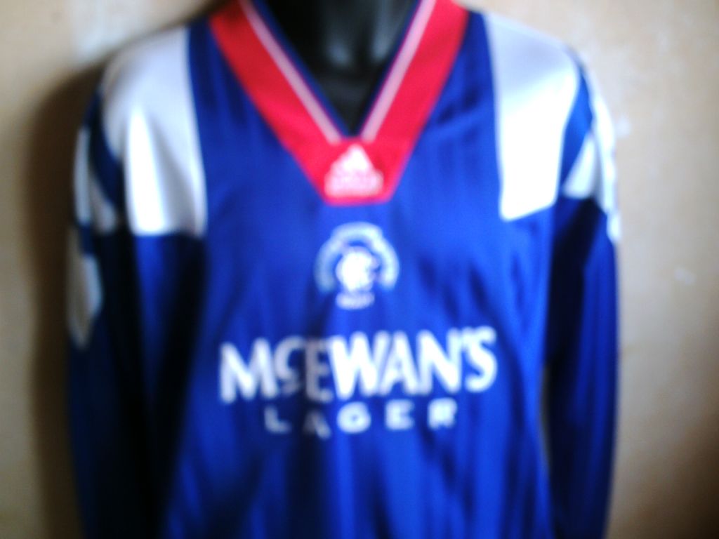 maillot football vintage Glasgow Rangers 1992-1993 HOME – Football Shirt Vintage