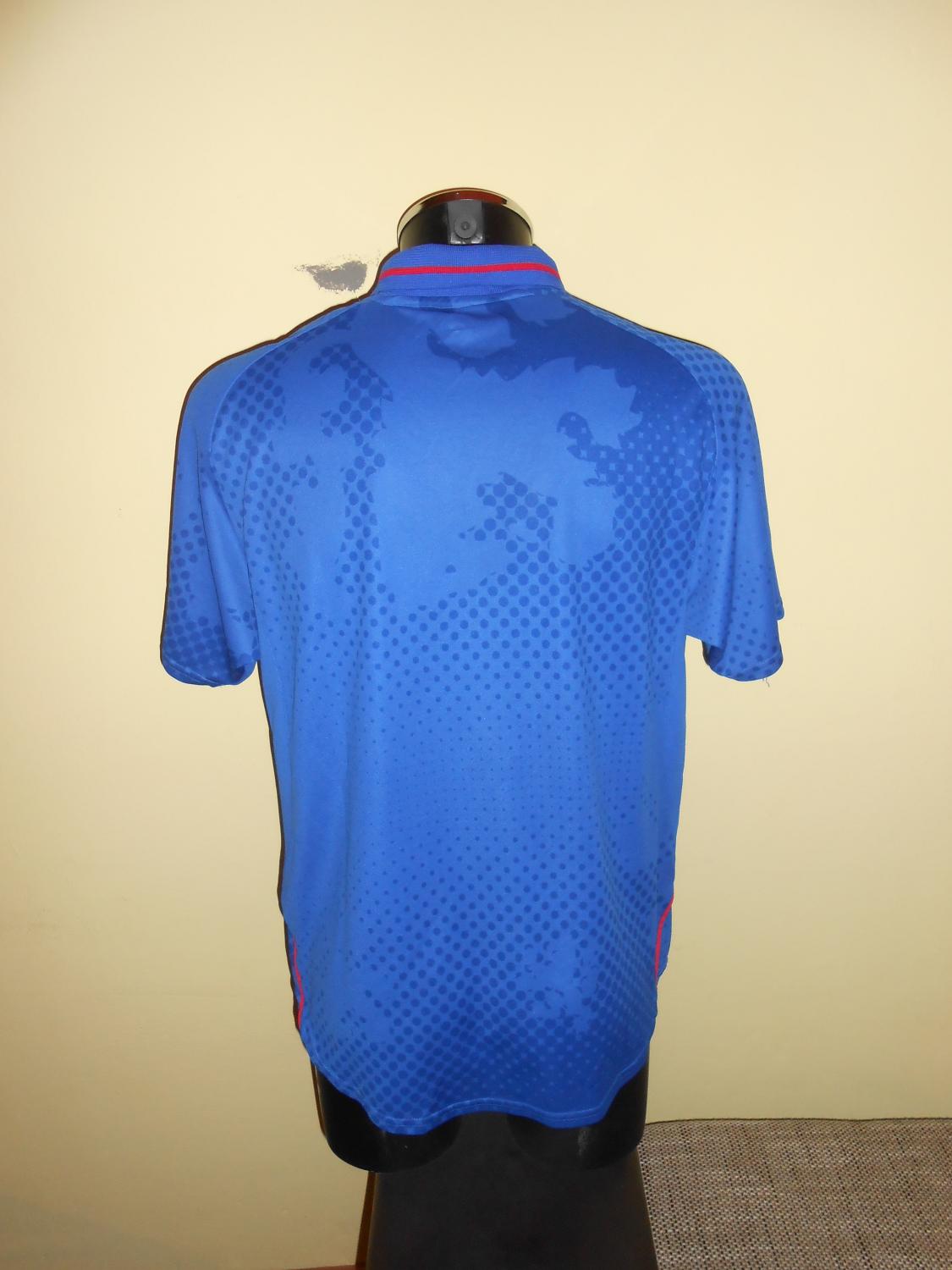 Maillot Domicile Vintage Glasgow Rangers FC 2002/03 Diadora – Taille L (large), Bleu