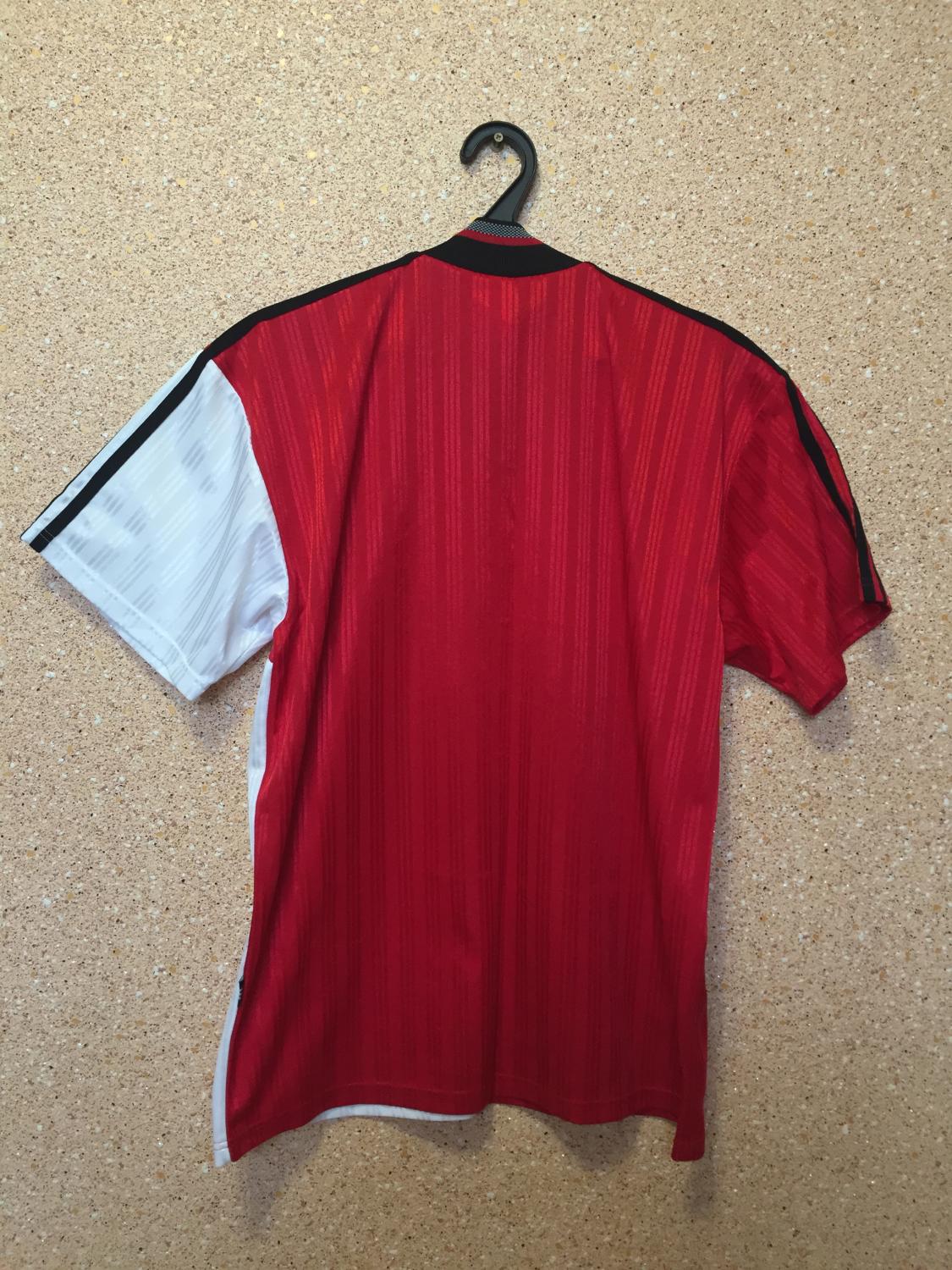 Rangers Away football shirt 1995 - 1996. Sponsored by McEwanâs