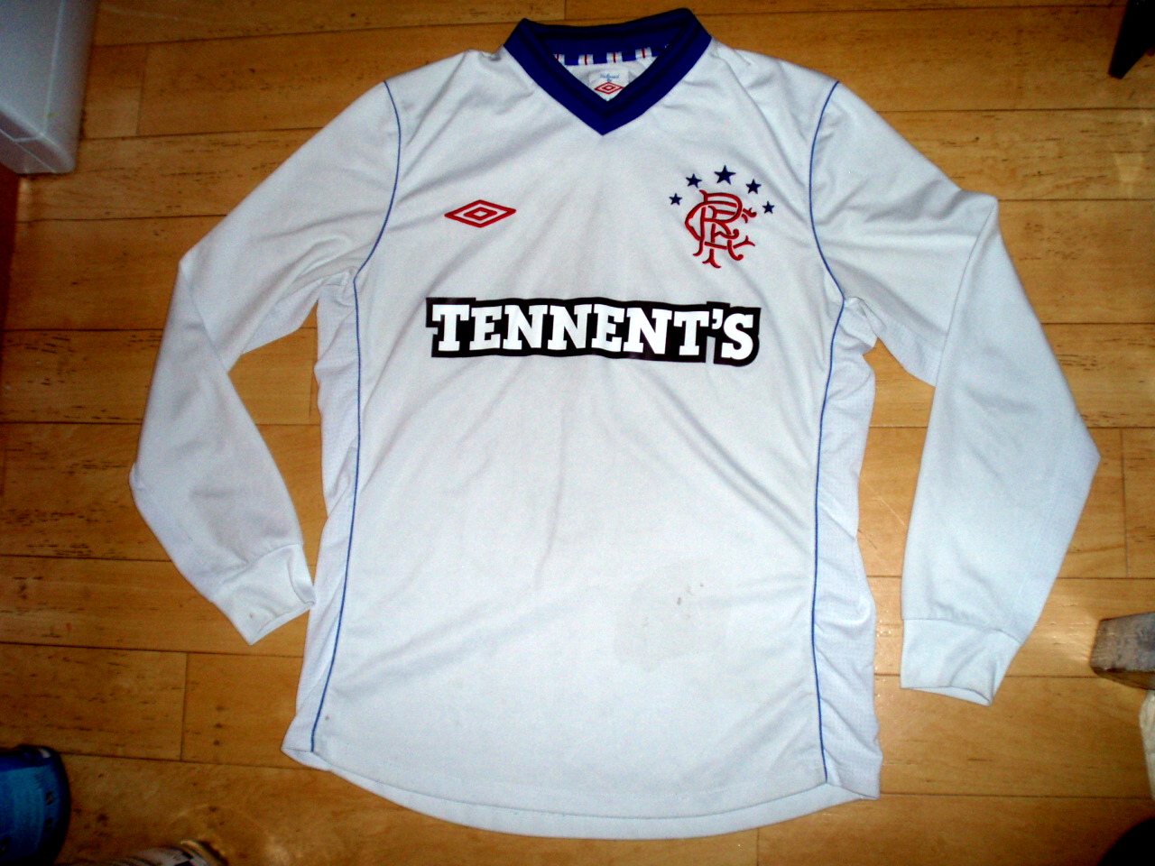 Maillot De Foot Rangers Away 2012/2013 - Umbro - Taille XL - Occasion TBÉ
