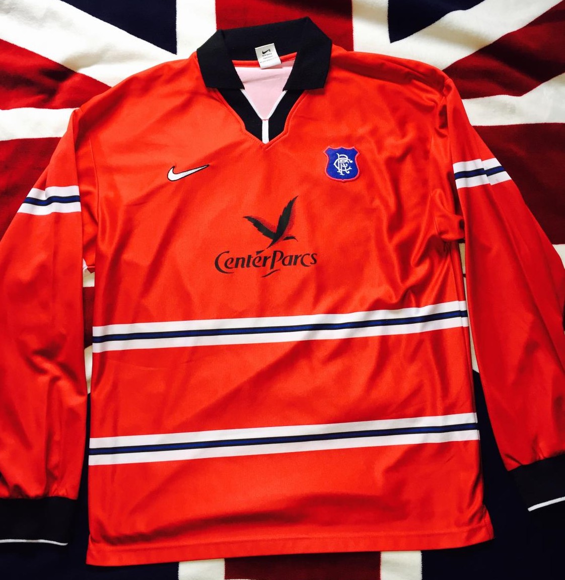rangers 1998 retro football shirt