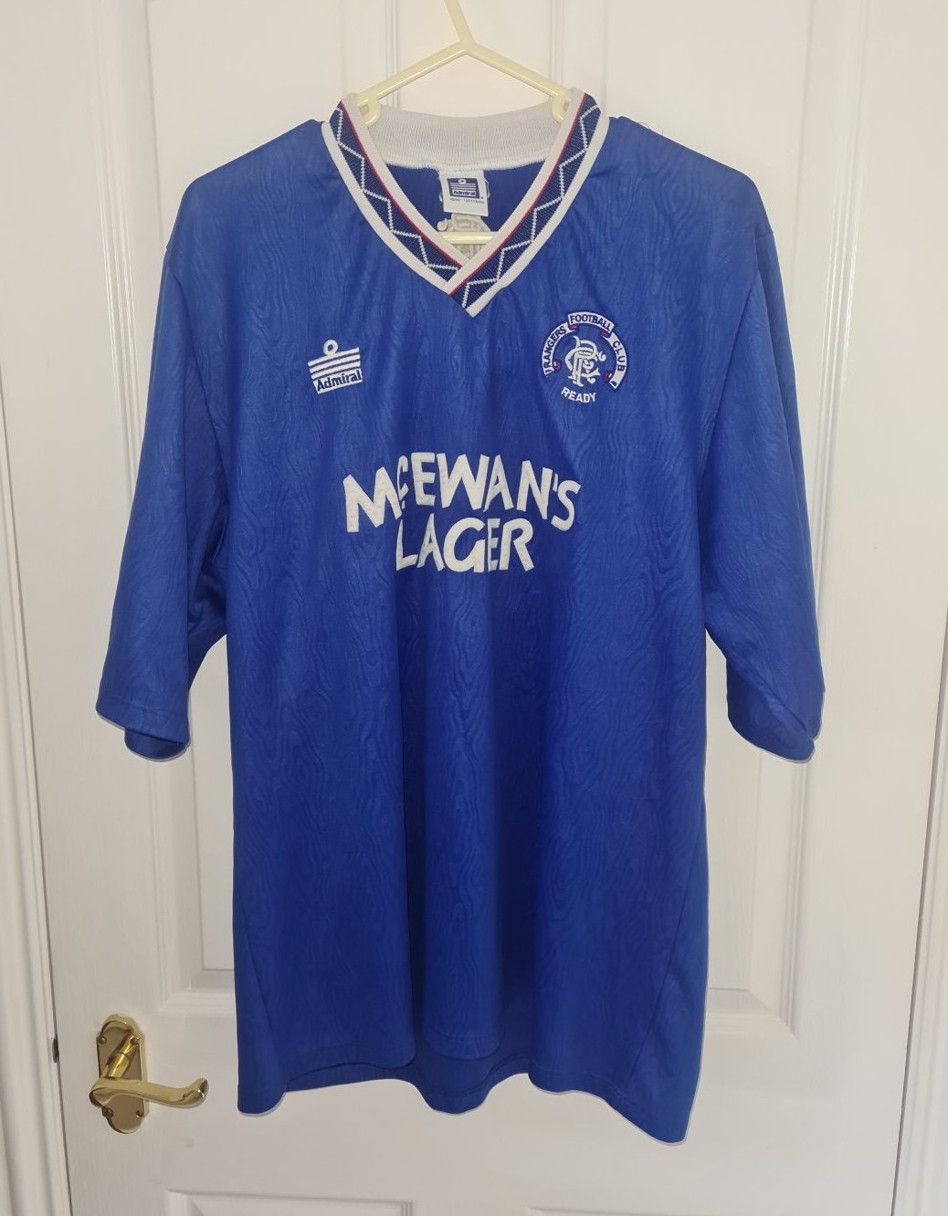 rangers 1992 shirt