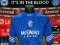 Rangers Home baju bolasepak 1994 - 1996