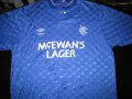 Rangers Home football shirt 1987 - 1990