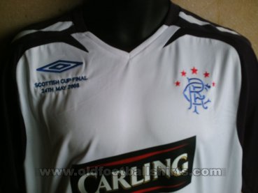 Rangers Cup Shirt football shirt 2008