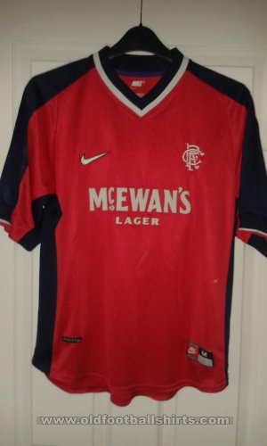 Rangers Away football shirt 1998 - 1999