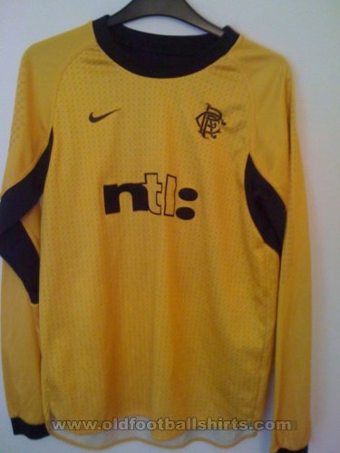Rangers Goalkeeper football shirt 2000 - 2001
