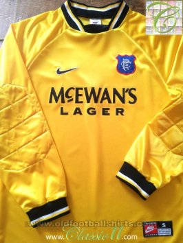Rangers Goalkeeper football shirt 1997 - 1998