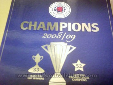 Rangers Special football shirt 2008 - 2009