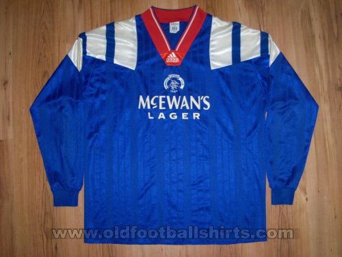 Rangers Home football shirt 1992 - 1994