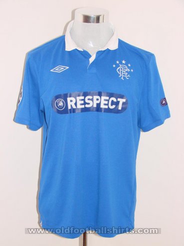 Rangers Cup Shirt football shirt 2010 - 2011