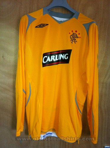 Rangers Goalkeeper football shirt 2008 - 2009