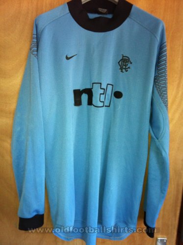 Rangers Goalkeeper football shirt 2001 - 2002