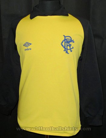 Rangers Goalkeeper football shirt 1982 - 1985
