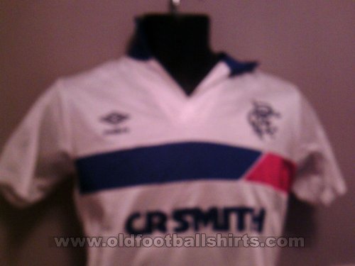 Rangers Away football shirt 1985 - 1987