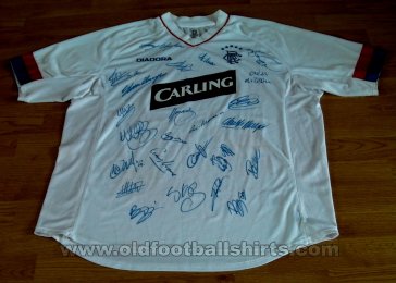 Rangers Tredje fotbollströja 2003 - 2004