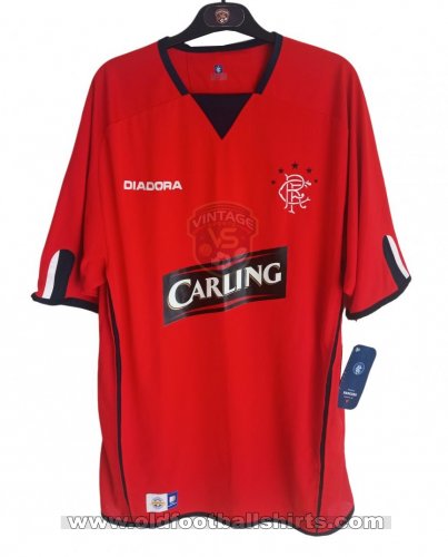 Rangers Terceira camisa de futebol 2004 - 2005