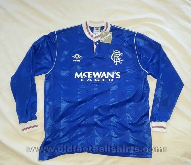 Rangers Special football shirt 1989