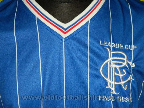 Rangers Retro Replicas football shirt 1983 - 1984