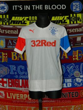 Rangers Training/Leisure football shirt 2014 - 2015