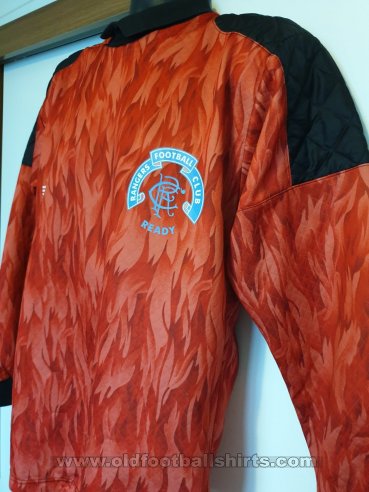 Rangers Goalkeeper football shirt 1990 - 1992
