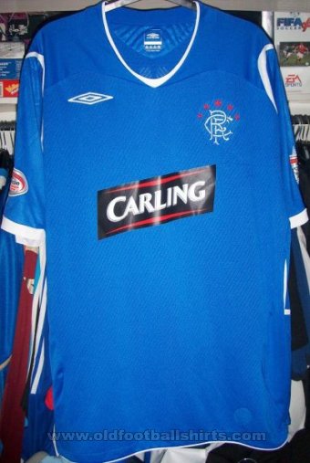 Rangers Home football shirt 2008 - 2009