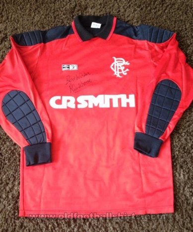 Rangers Goalkeeper football shirt 1986 - 1987