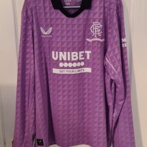 Rangers Home football shirt 2021 - 2022 sponsored by Unibet