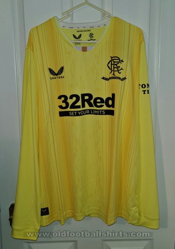 Rangers Goalkeeper football shirt 2021 - 2022