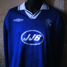 Rangers Special football shirt 2008 sponsored by JJB
