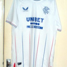 Rangers Home football shirt 2023 - 2024 sponsored by utilita