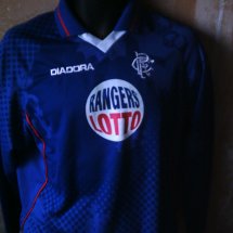 Rangers Special football shirt 2002 - 2003 sponsored by Rangers Lotto