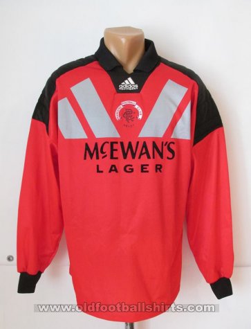 Rangers שוער חולצת כדורגל 1992 - 1994