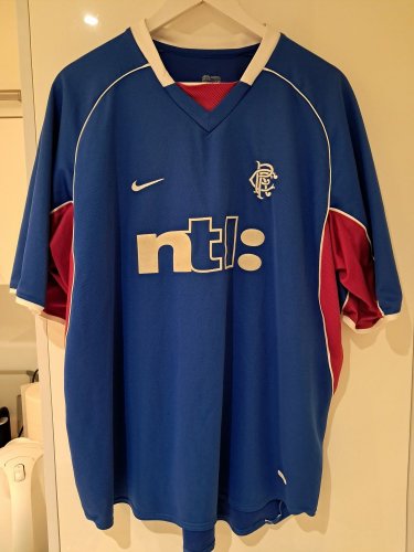 Rangers Home football shirt 2001 - 2002