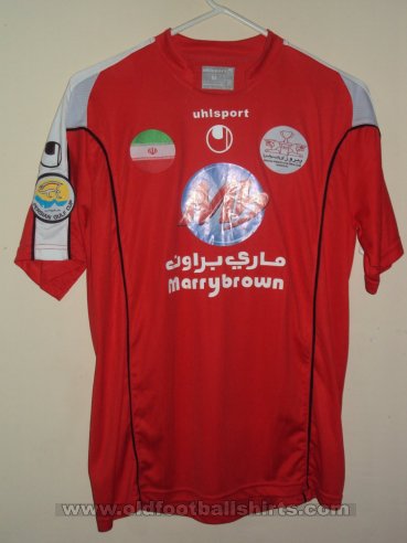 Persepolis Home φανέλα ποδόσφαιρου 2008 - 2009