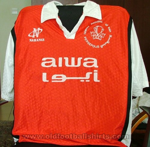 Persepolis Home חולצת כדורגל 1998 - 1999